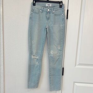 PAIGE VERDUGO Skinny Jeans Distressed Style